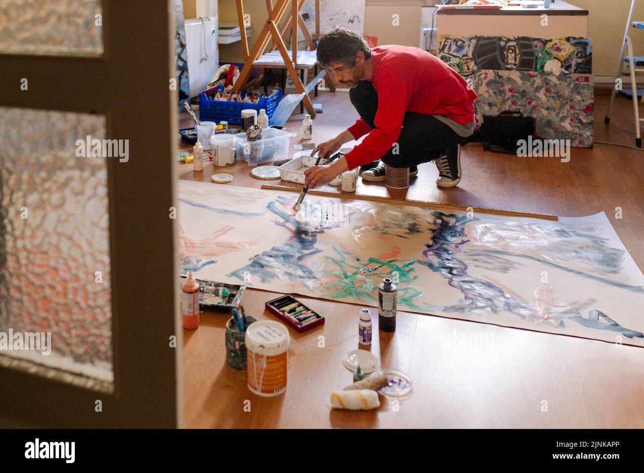 arte, artista, studio, arte, artisti, studi Foto Stock