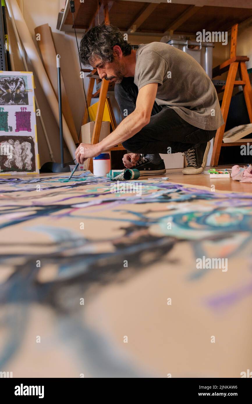 arte, artista, studio, arte, artisti, studi Foto Stock