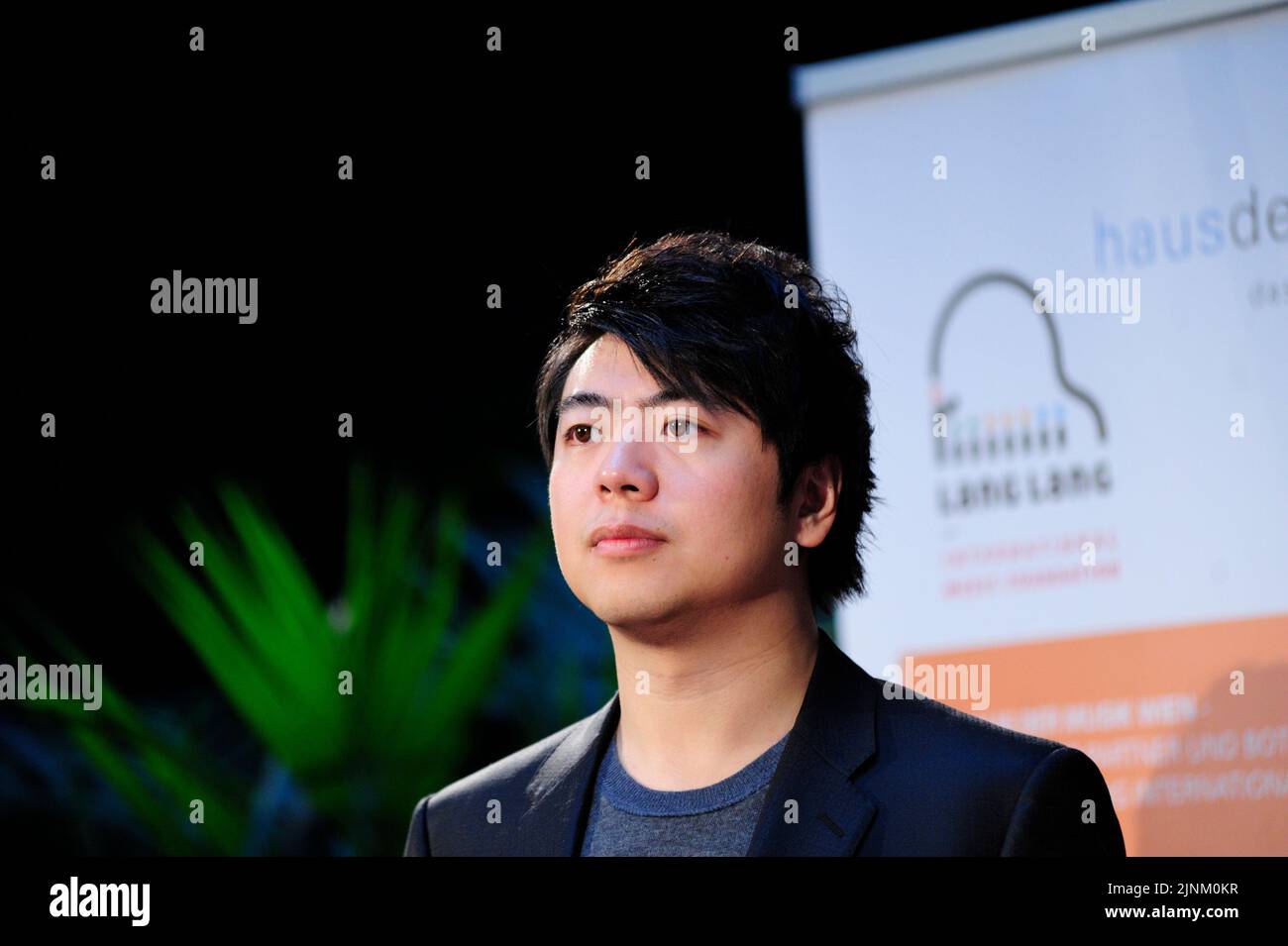 Vienna, Austria. 19 novembre 2014. Il pianista cinese Lang Lang alla Casa della Musica Foto Stock