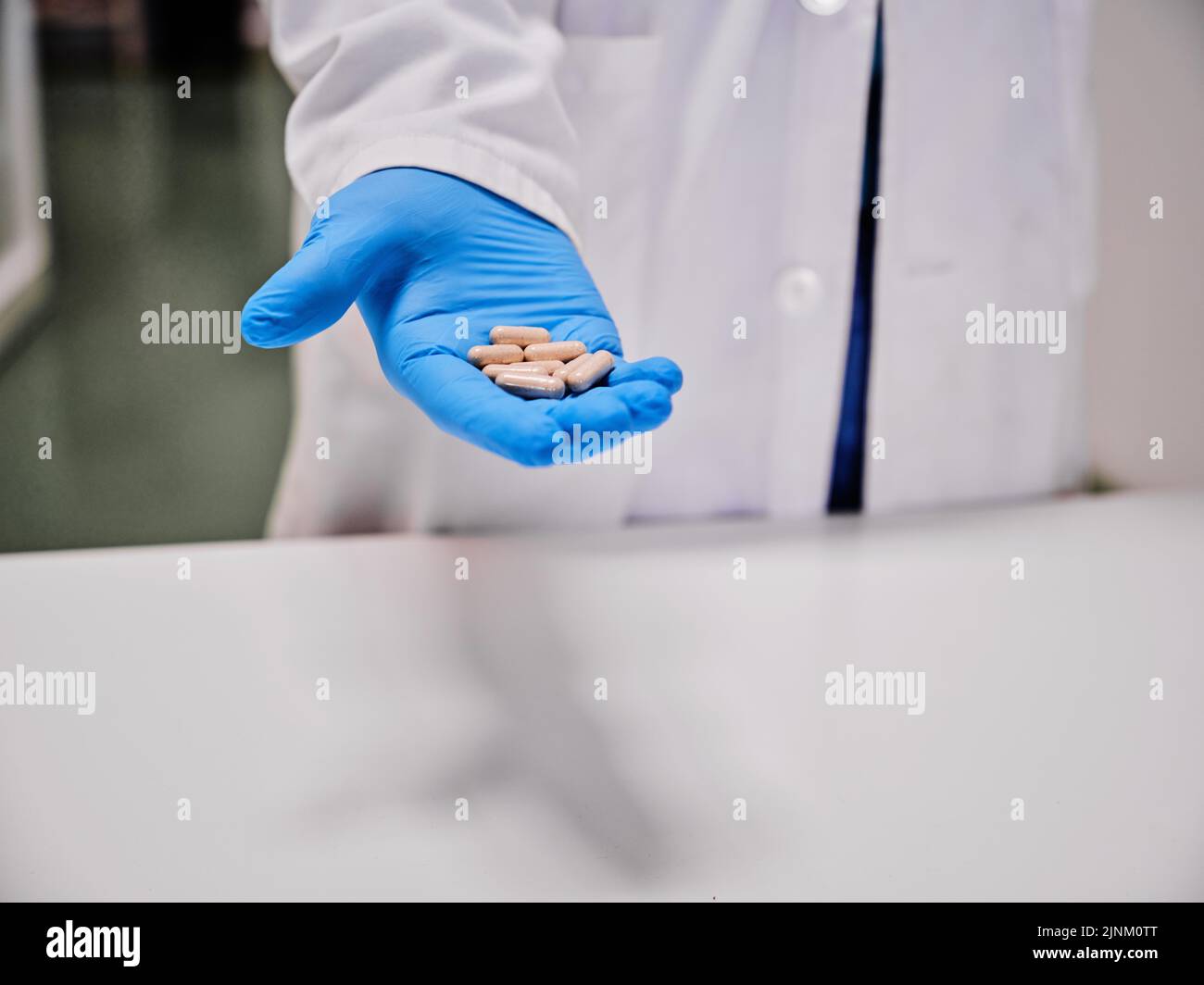 tenuta, capsula, fabbricazione, sterile, farmaconzern, capsule, sterilizzanti Foto Stock