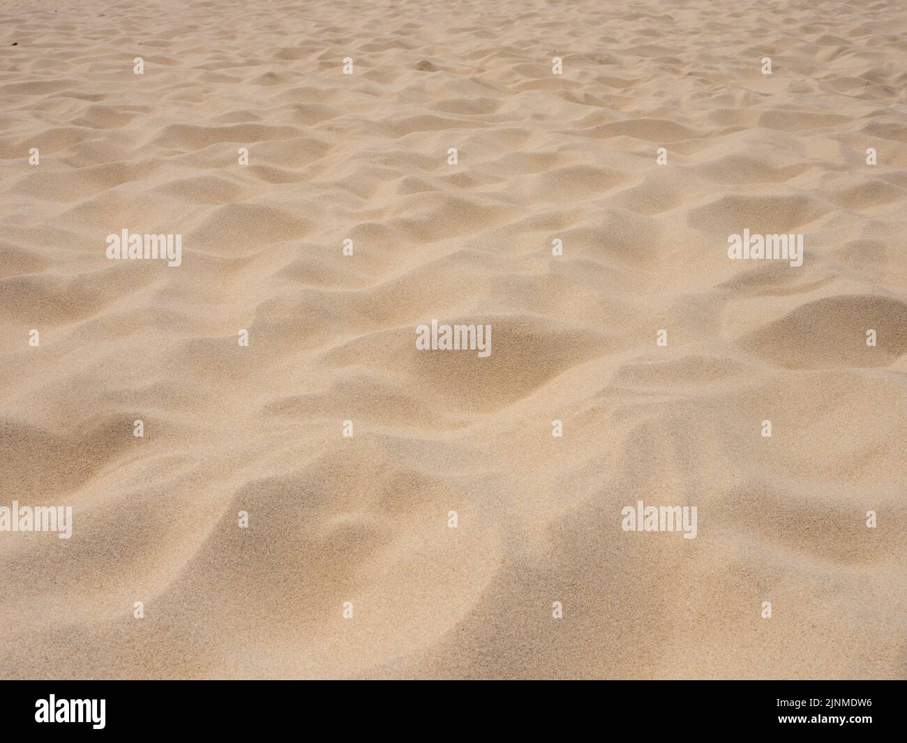 Sfondo naturale di sabbia e duna chiara e fine spiaggia Foto Stock