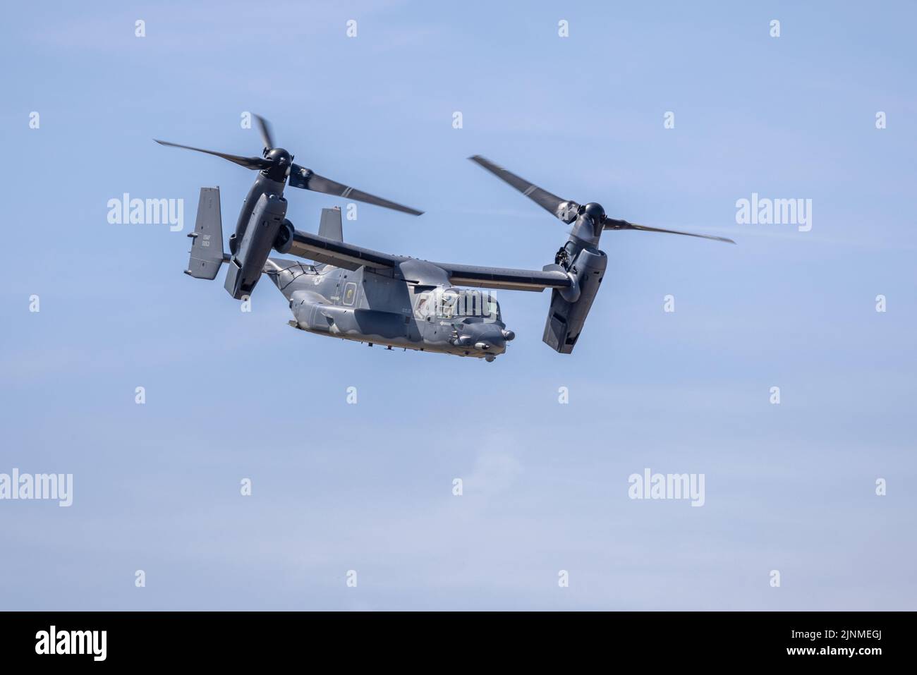 US Air Force V-22 Osprey Airborne al Royal International Air Tattoo 2022 Foto Stock