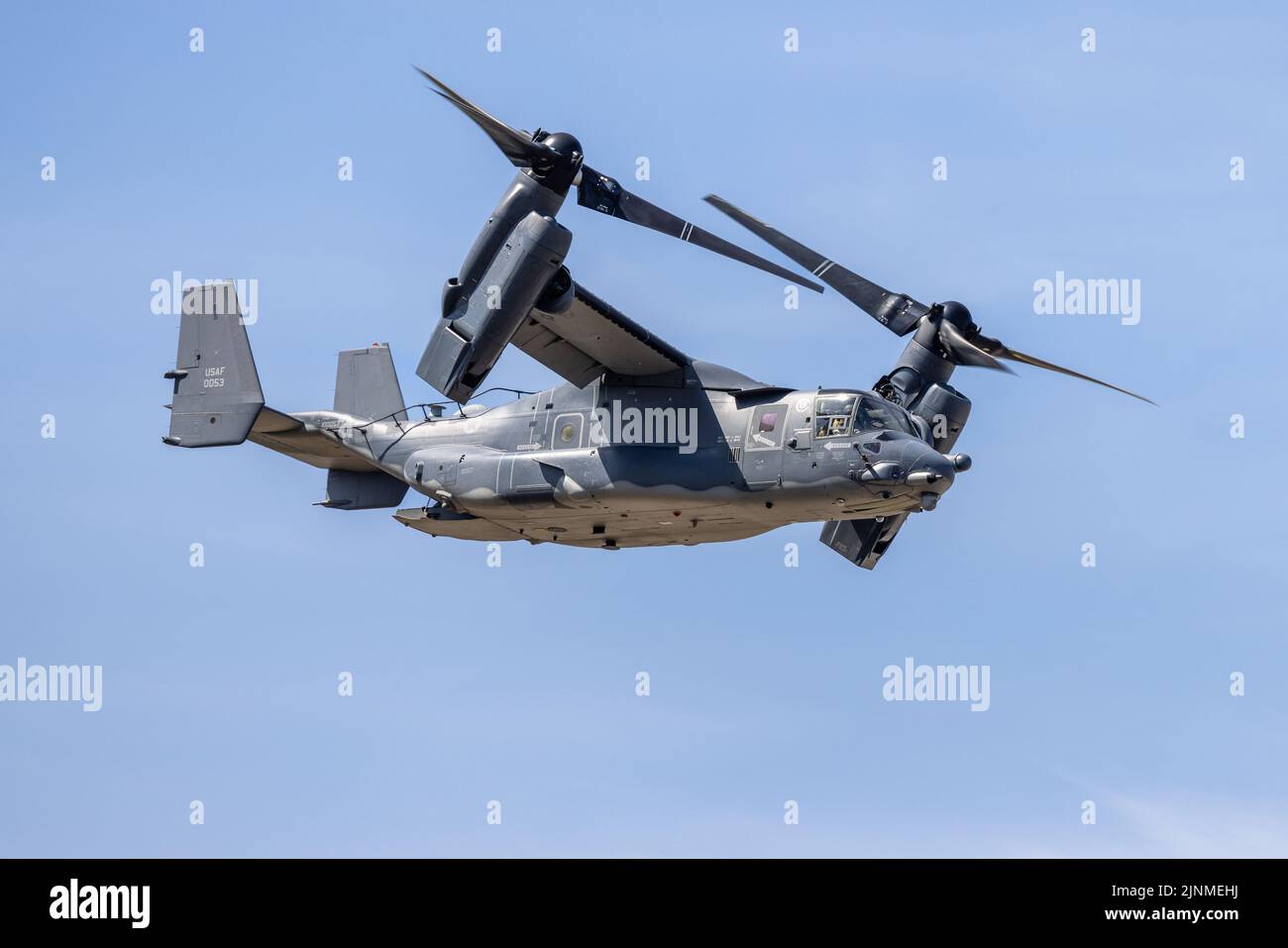 US Air Force V-22 Osprey Airborne al Royal International Air Tattoo 2022 Foto Stock