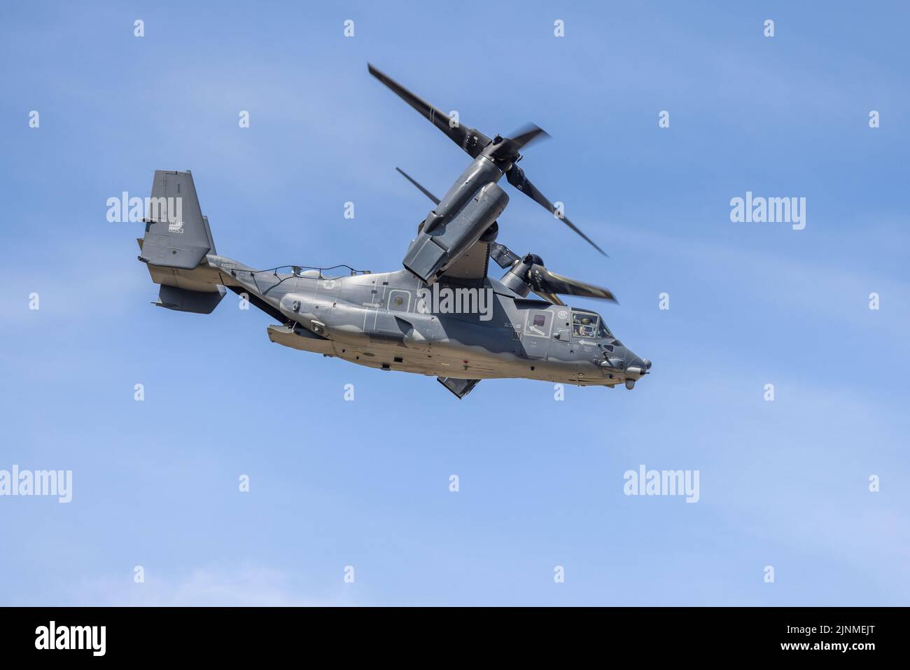US Air Force V-22 Osprey Airborne al Royal International Air Tattoo 2022 Foto Stock