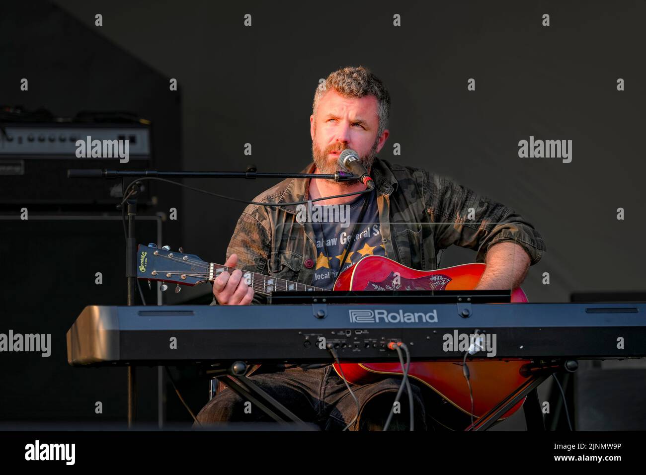 Cantante, cantautore, musicista, Mick Flannery, Foto Stock