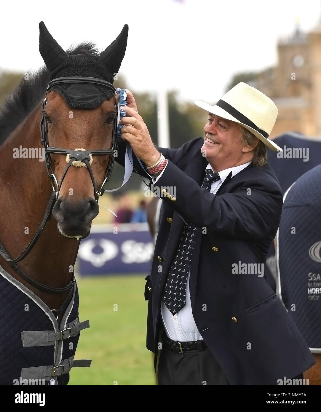 Blenheim H/T 16.09.18 il Duca di Marlborough Foto Stock