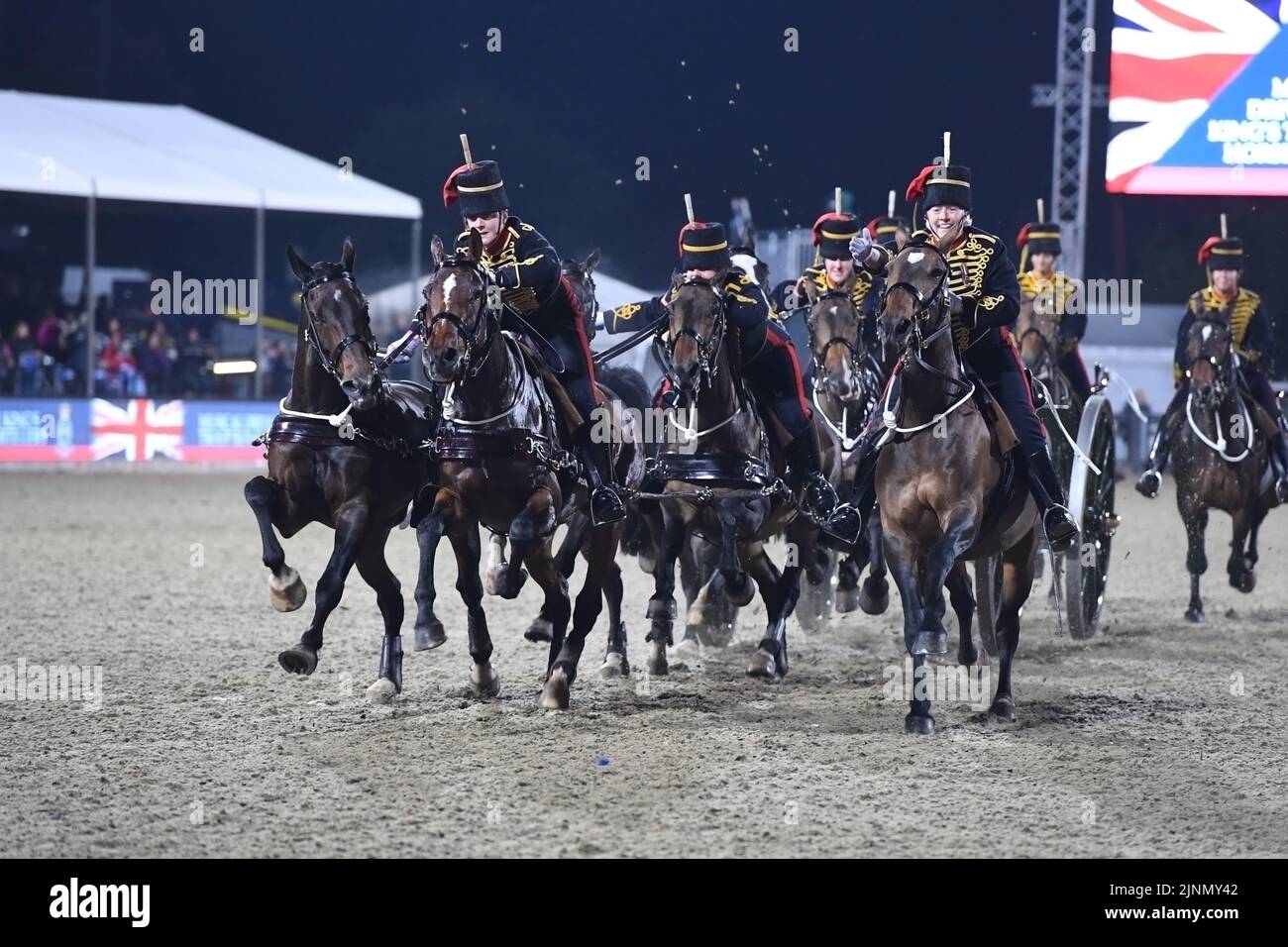 Royal Windsor Show Kings Troop 12.05.18 Foto Stock