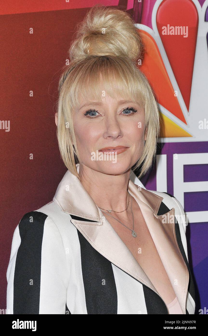 Beverly Hills, Stati Uniti. 27th luglio, 2017. Anne Heche al NBC Summer TCA Press Tour 2017 tenutosi presso il Beverly Hilton Hotel di Beverly Hills, CA giovedì 3 agosto 2017. Photo by PRPP/PictureLux Credit: PictureLux/The Hollywood Archive/Alamy Live News Foto Stock