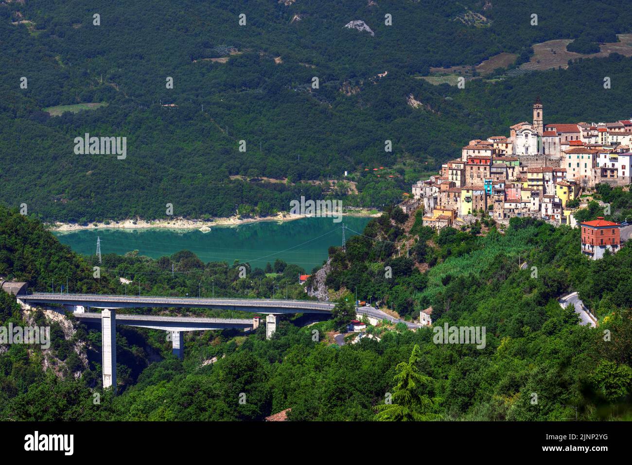 Colledimezzo, Chieti, Abruzzo, Italia Foto Stock