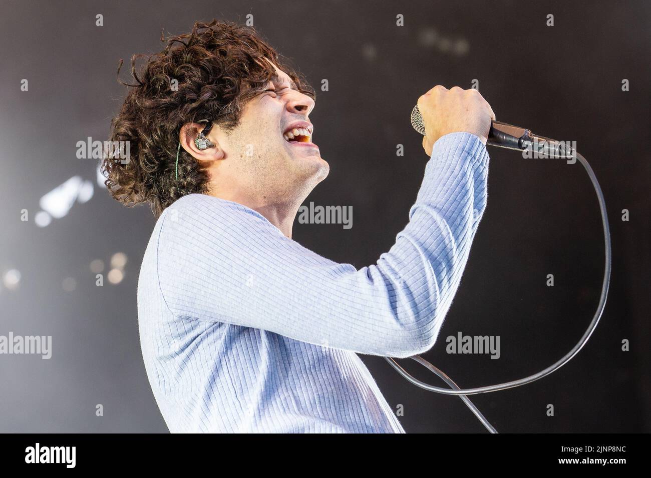 esecuzione dal vivo sul palco Foto Stock