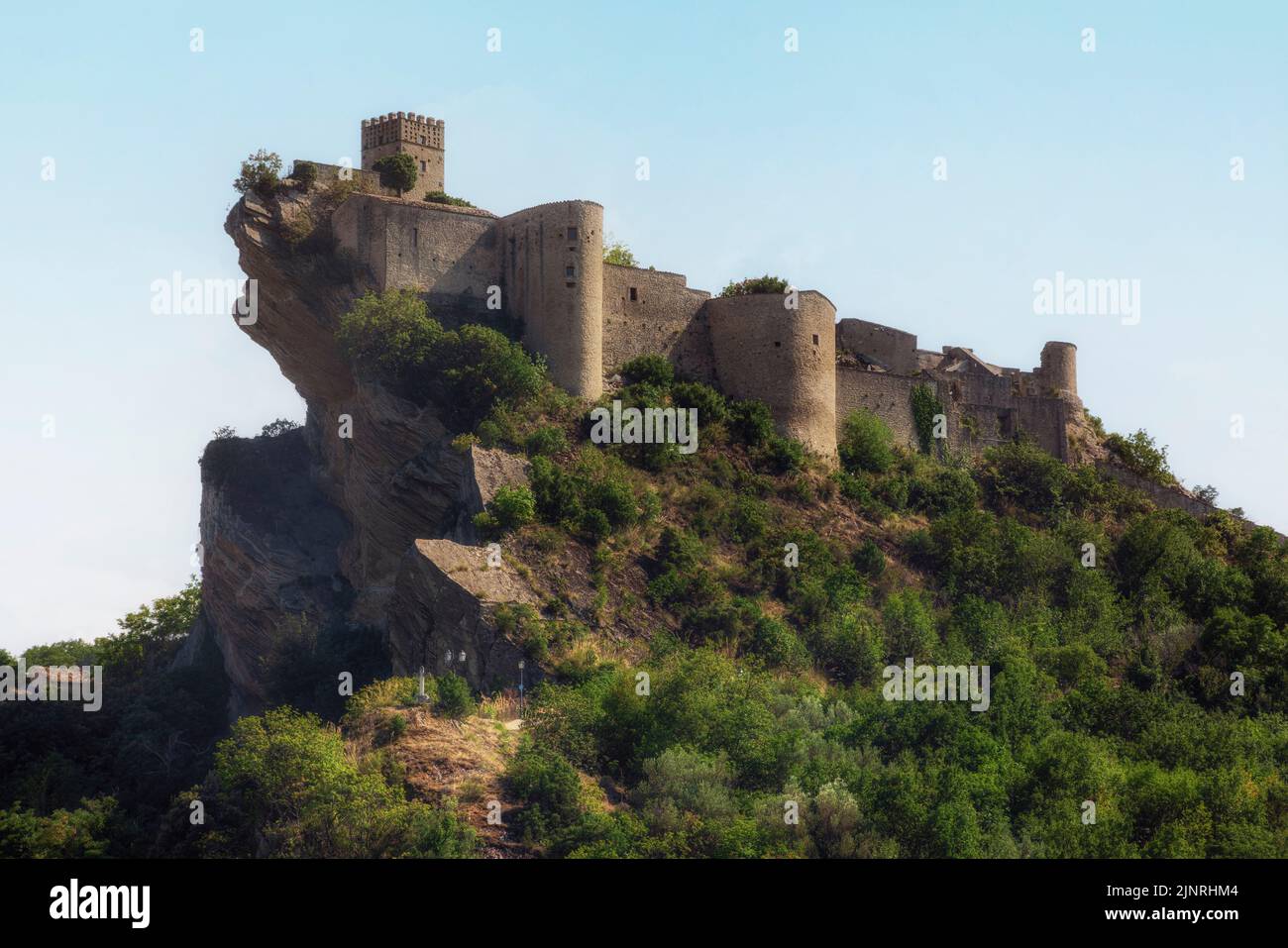 Roccascalegna, Chieti, Abruzzo, Italia Foto Stock