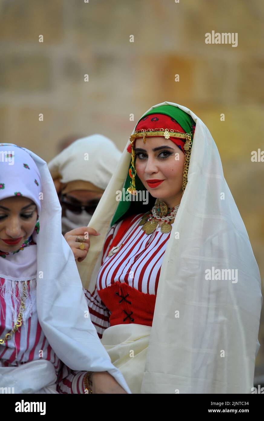 Tunisia. 13th ago, 2022. La Giornata Nazionale della Donna si celebra in Tunisia ogni anno a Avenue Habib Bourguiba il 13 agosto 2022 a Tunisi, Tunisia .(Yassine Mahjoub/Sipa USA). Credit: Sipa USA/Alamy Live News Foto Stock