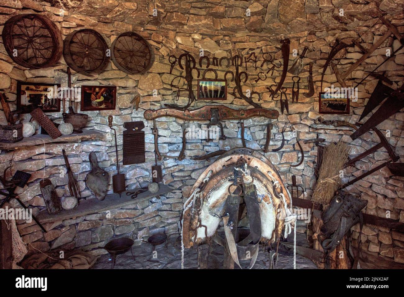 Ecomuseo, Abbateggio, Pescara, Abruzzo, Italia Foto Stock