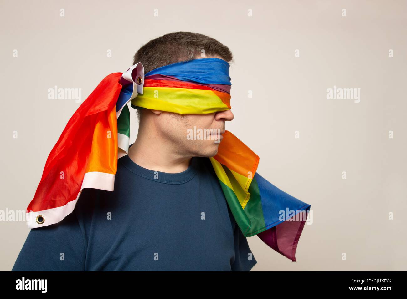 Bandiera Arcobaleno Con L'elenco Delle Aree Luminose E Del Testo Lgbtq Pride Ottenuta Da Materiale Di Seta Simbolo Mese Dell Image231976141 - 7