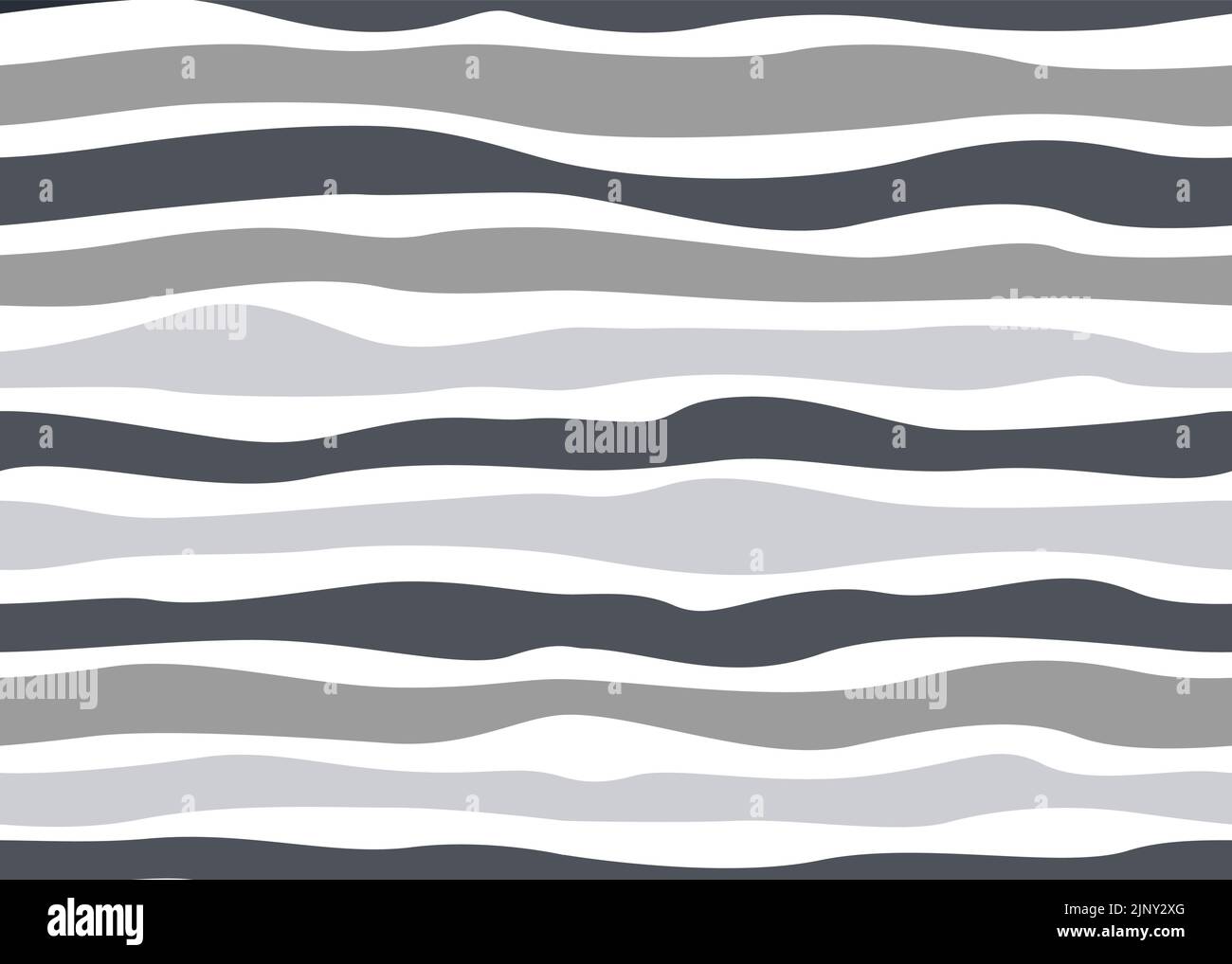 Motivo senza giunture vettore di linea monocromatico. Collage contemporaneo sfondo senza cuciture. Strisce colorate per il design dei tessuti. Illustrazione Vettoriale