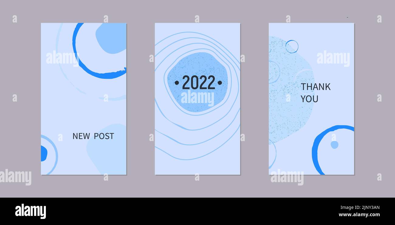 HD Stories Blue Liquid Abstract Cover background Design. Elemento Fluid Dynamic per brochure, banner, poster, volantini o modelli di presentazione moderni Illustrazione Vettoriale