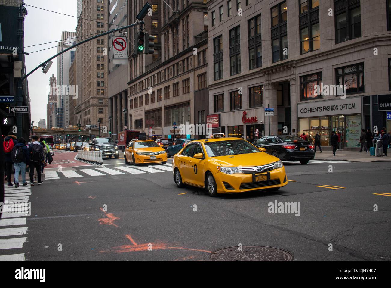 Street Photography a New York, New York, Stati Uniti d'America USA Foto Stock