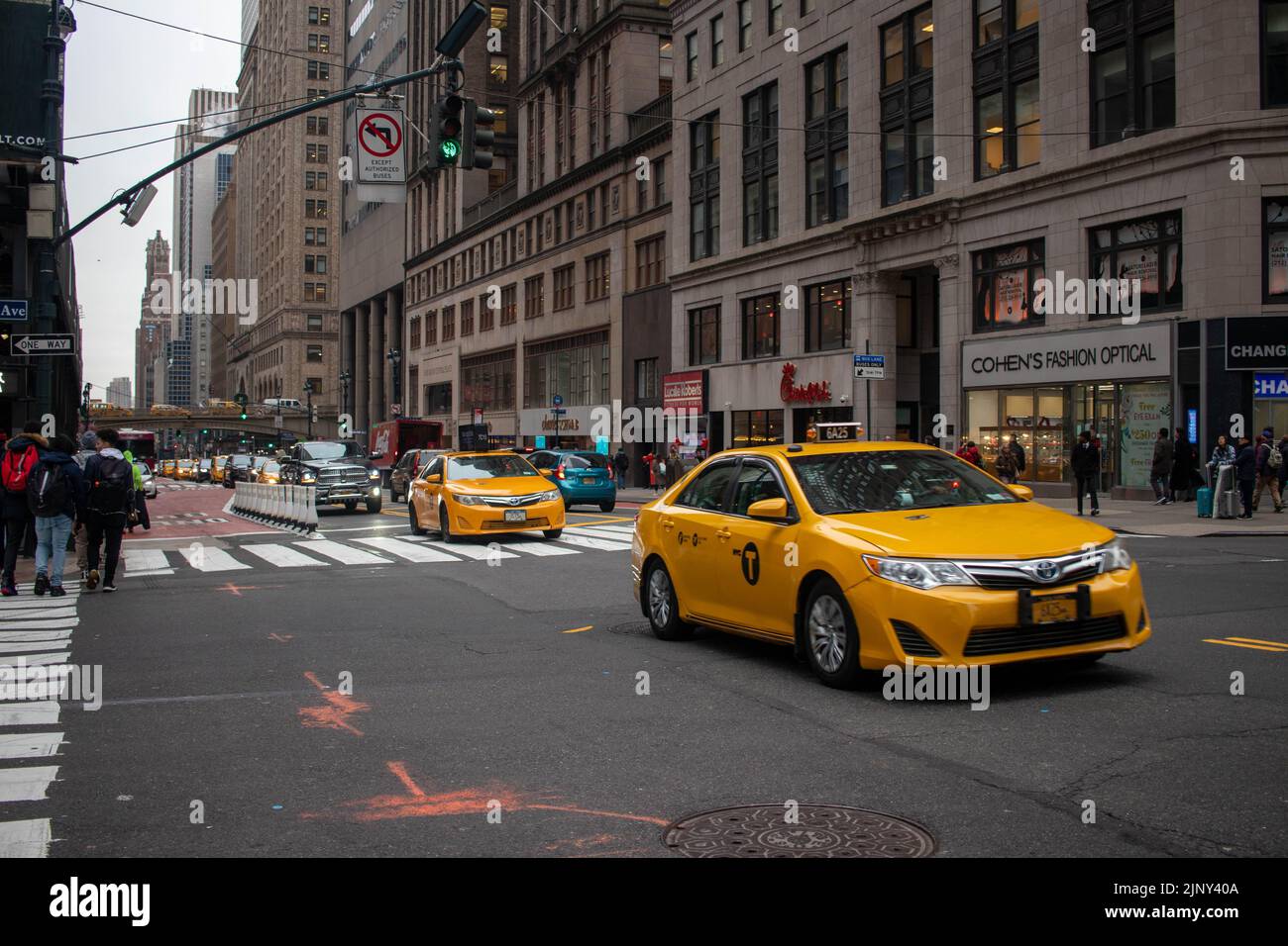 Street Photography a New York, New York, Stati Uniti d'America USA Foto Stock
