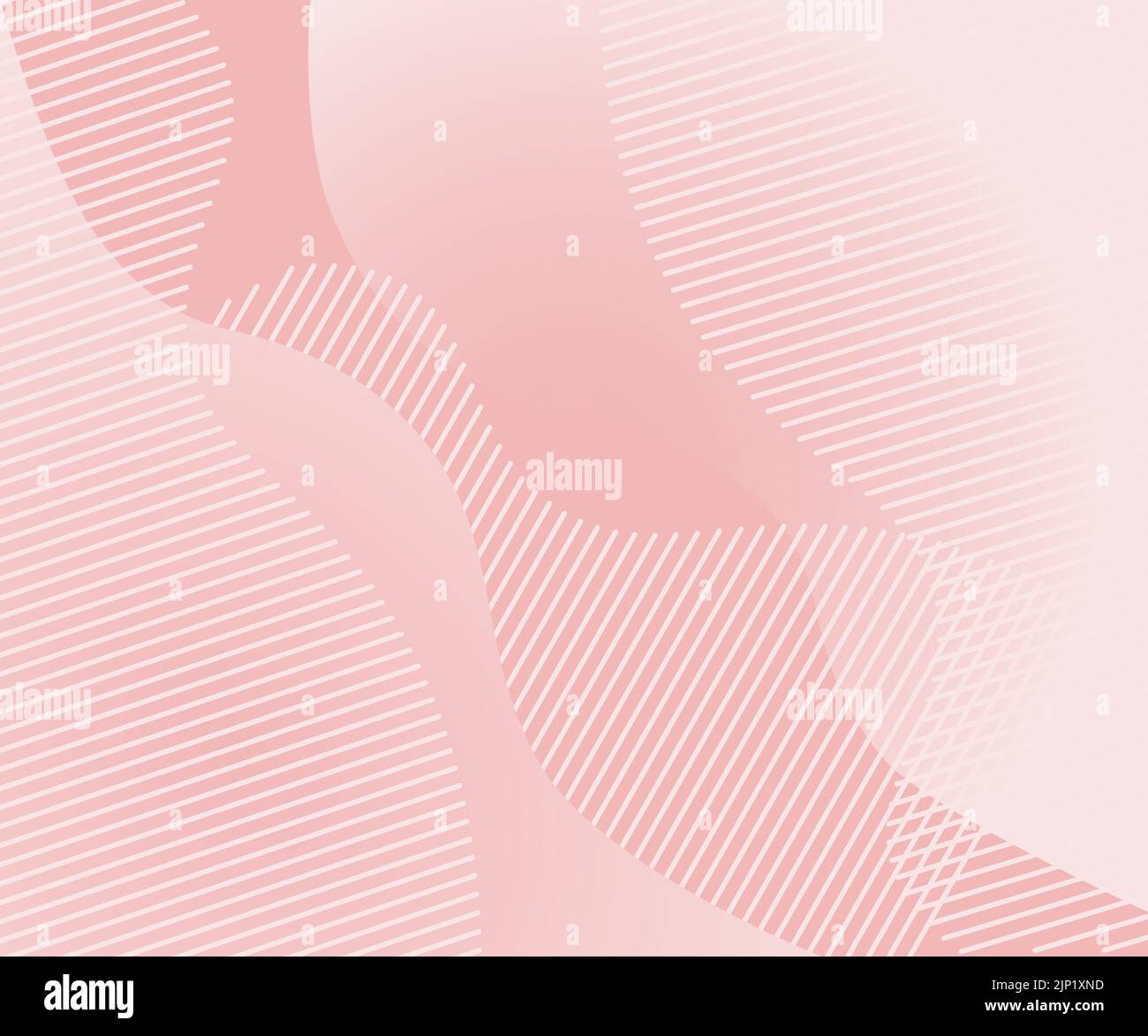 Texture astratta rosa sfocata con onde. Illustrazione Vettoriale