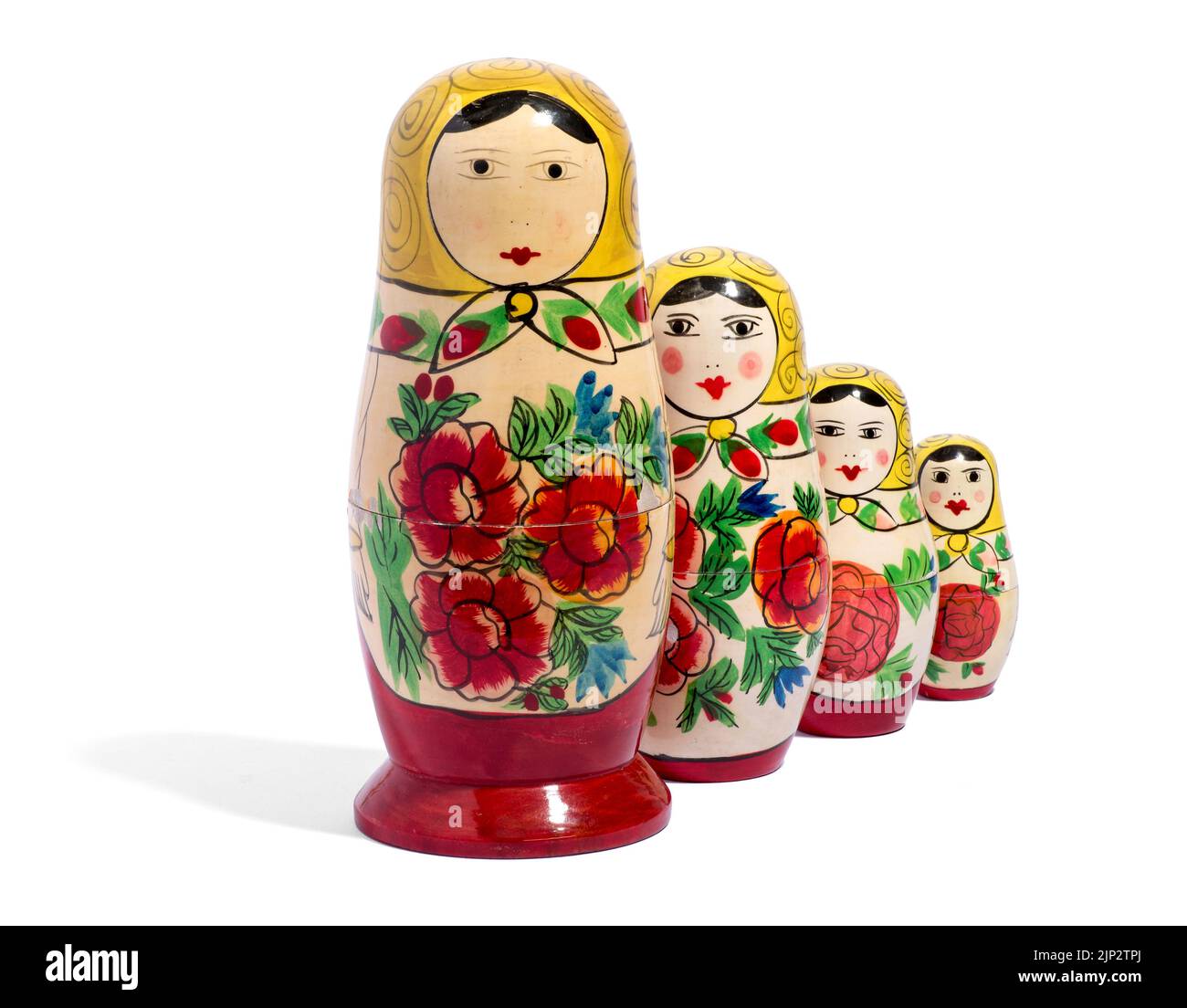 souvenir, russia, matryoshka, souvenir, russias, matryoshka, bambola russa annidata Foto Stock