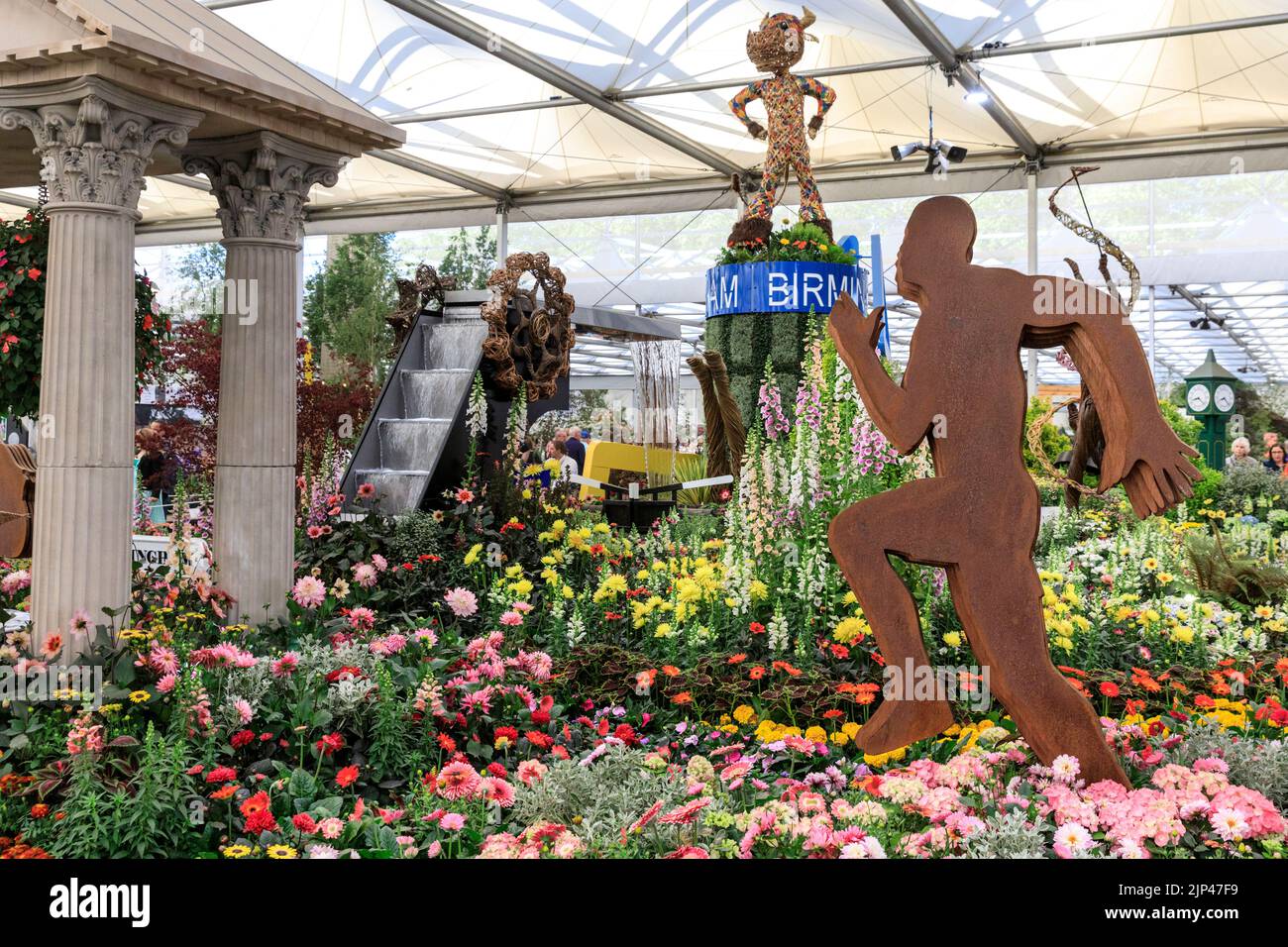 Il Birmingham Commonwealth Games Garden, Chelsea Flower Show 2022, Londra Foto Stock