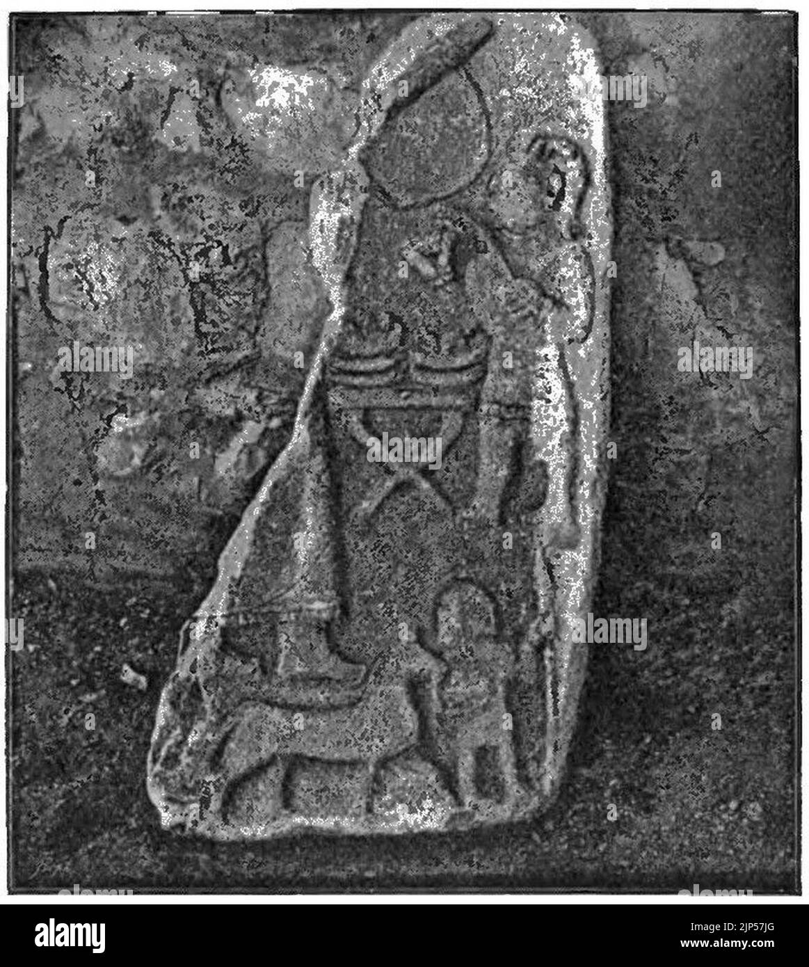 Gli Hittiti - un'iscrizione trovata a Carchemish Foto Stock