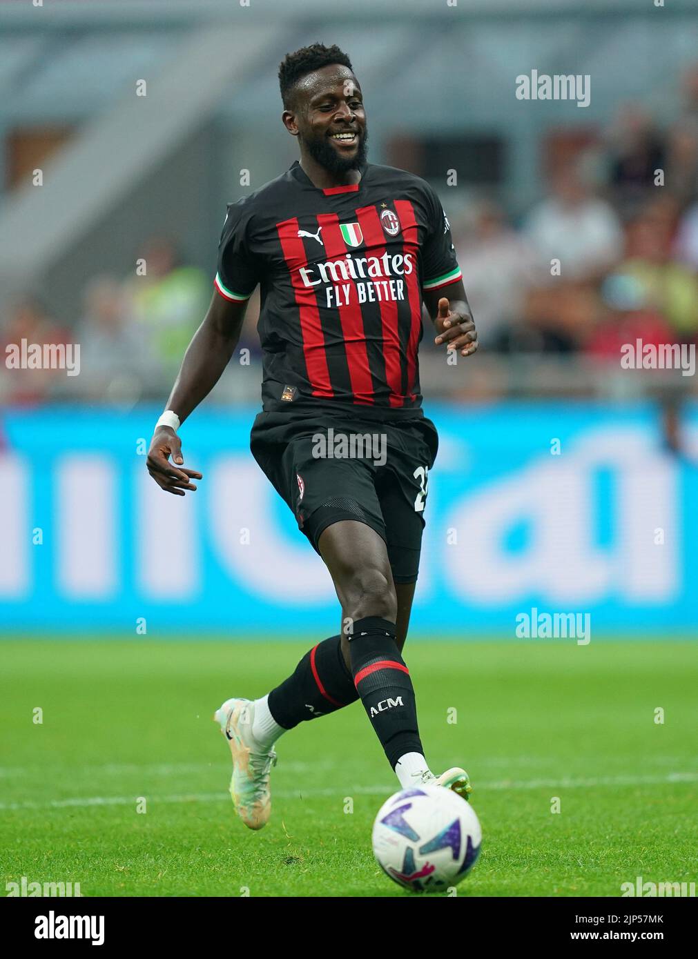 Foto Spada/LaPresse 13 Agosto 2022 - Milano, Italia - sport, calcio - Milano vs Udinese - Campionato italiano di calcio Serie A TIM 2022/2023 - Stadio San Siro. Nella foto: Divock origi (AC Milan ) 13 agosto 2022 Milano, Italia - sport, calcio - Milano vs Udinese - Campionato Italiano Serie A Calcio 2022/2023 - Stadio San Siro. Nella foto: Divock origi (AC Milan ) Foto Stock