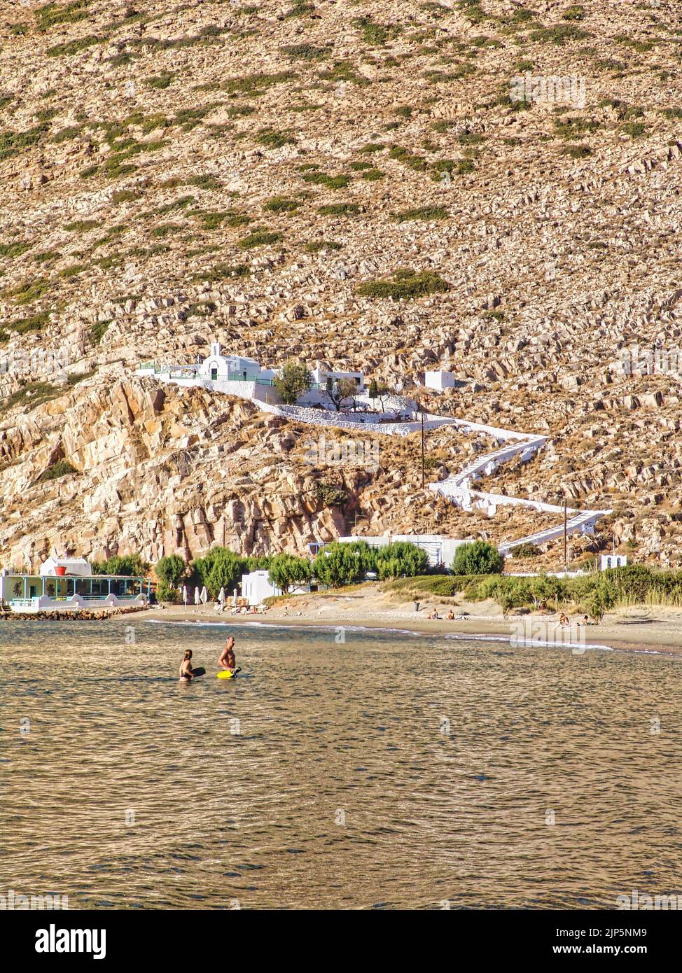 Un famoso villaggio Kamares sull'isola di Sifnos in Grecia Foto Stock