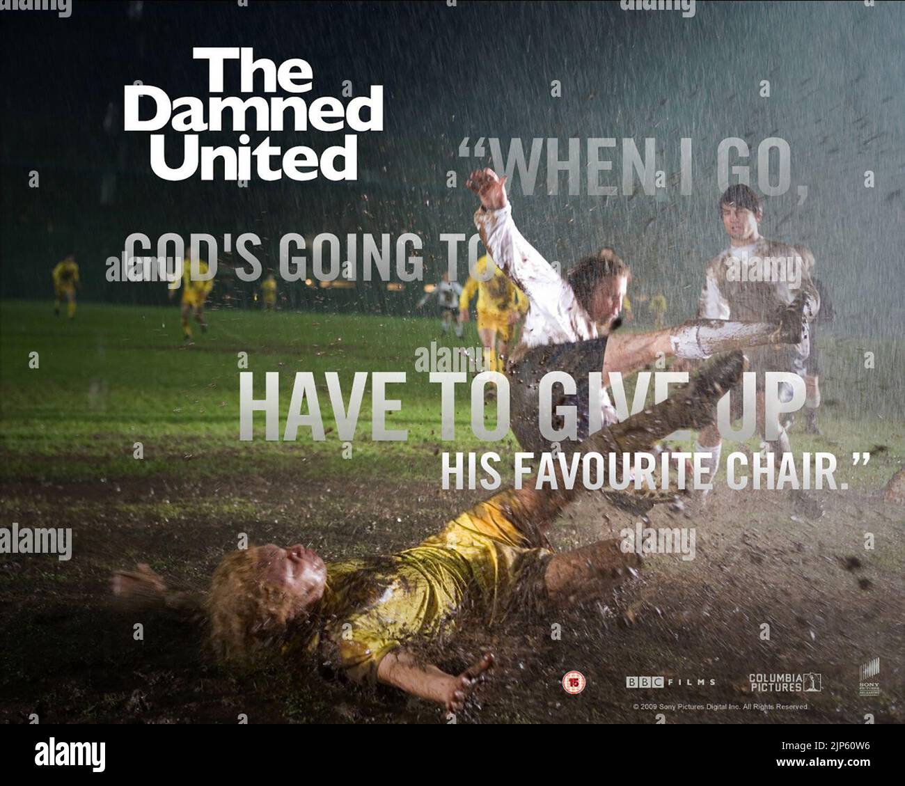 POSTER DEL FILM, THE DAMNED UNITED, 2009 Foto Stock
