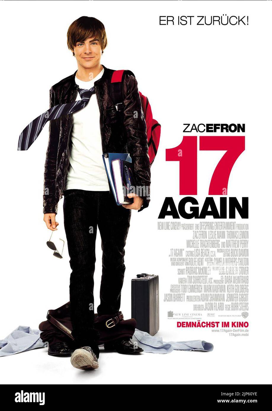ZAC EFRON, 17 nuovo, 2009 Foto Stock