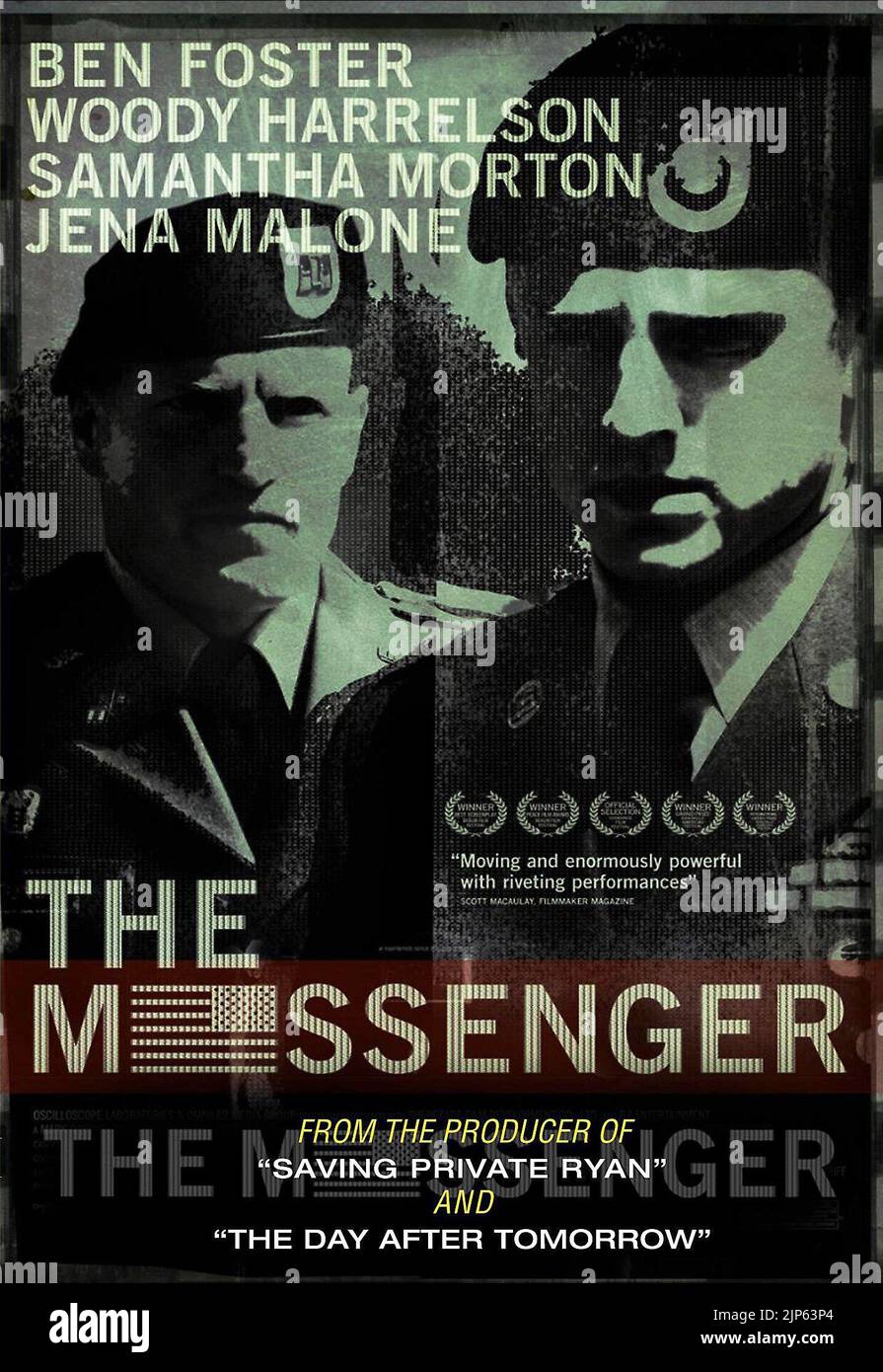 WOODY HARRELSON, Ben adottivo POSTER, il messaggero, 2009 Foto Stock