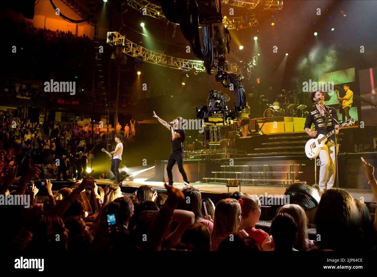 KEVIN Jonas Joe Jonas, Nick Jonas, JONAS BROTHERS: 3D esperienza concertistica, 2009 Foto Stock