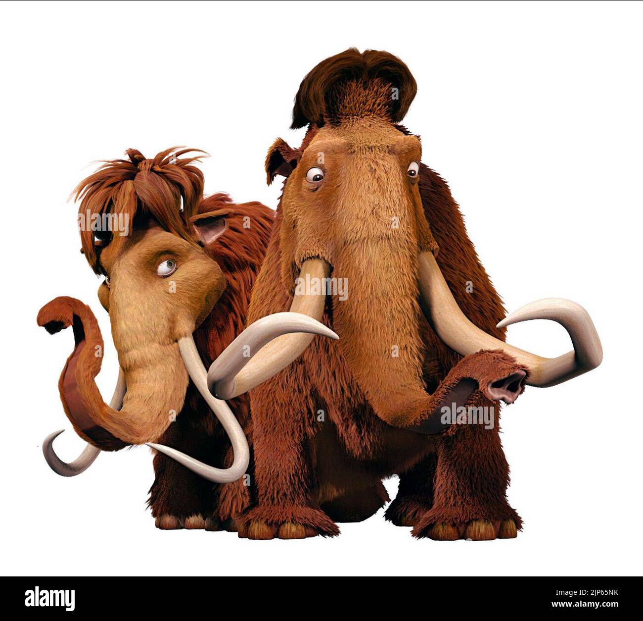 ELLIE, MANNY, Ice Age: Dawn of the Dinosaurs, 2009 Foto Stock