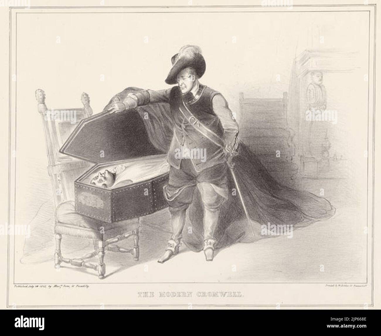 Il moderno cromwell da Doyle, Giovanni (MONOGRAMMIST HB) - GMII Foto Stock