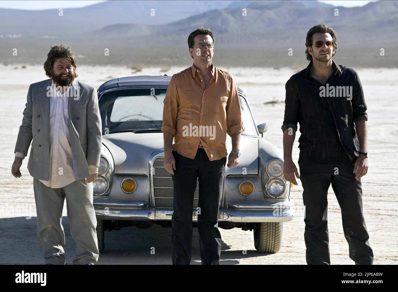 ZACH GALIFIANAKIS, ED HELMS, Bradley Cooper, la sbornia, 2009 Foto Stock