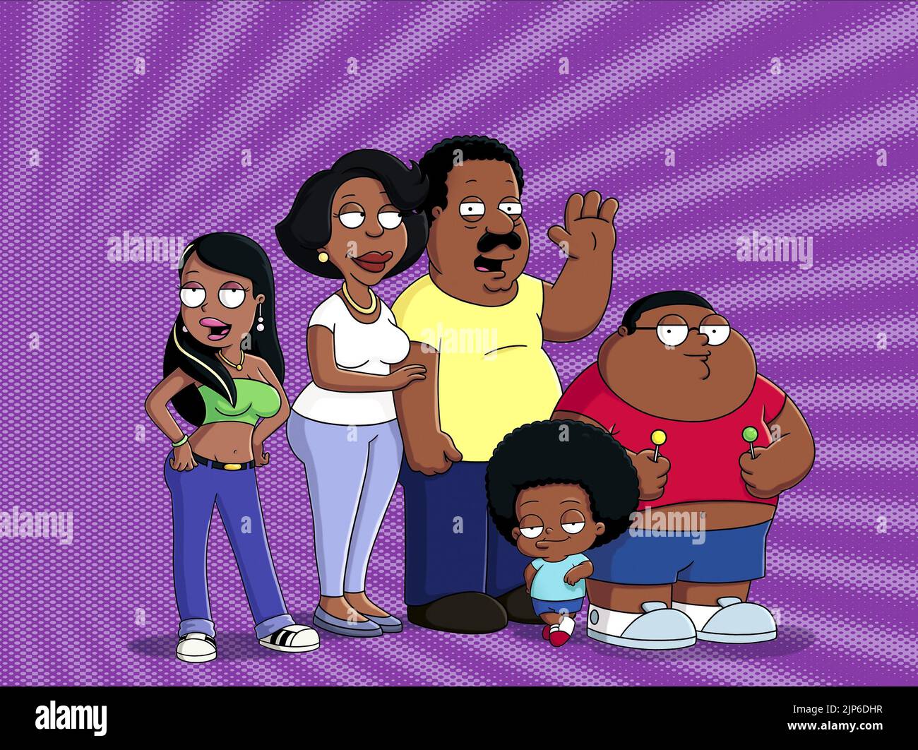 TUBS,TUBS,BROWN,TUBBS,JR., THE CLEVELAND SHOW, 2009 Foto Stock