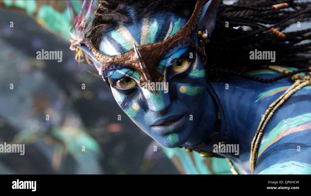 ZOE SALDANA, avatar, 2009 Foto Stock