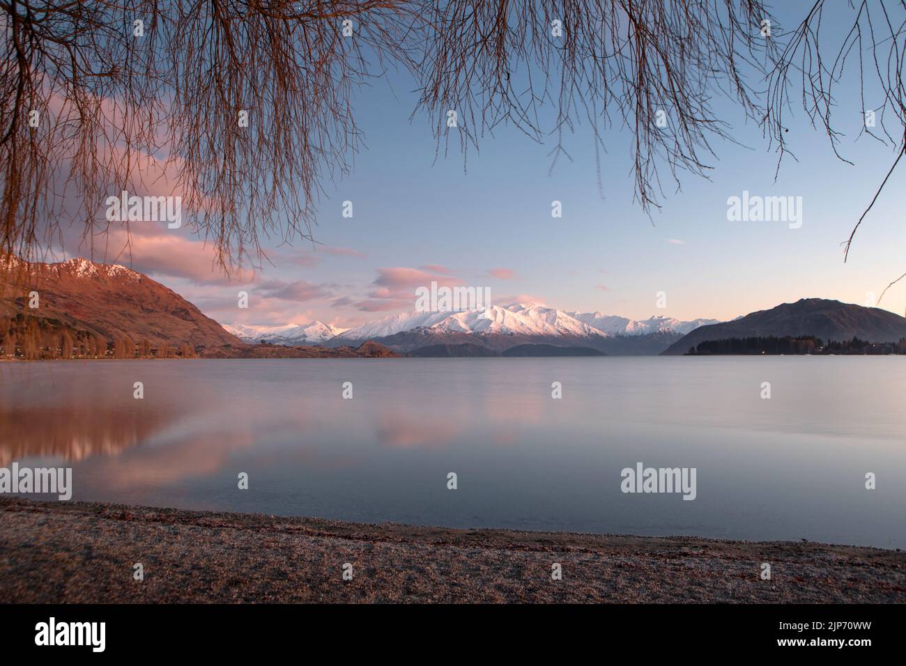 Area di Wanaka, Isola del Sud Nuova Zelanda Foto Stock