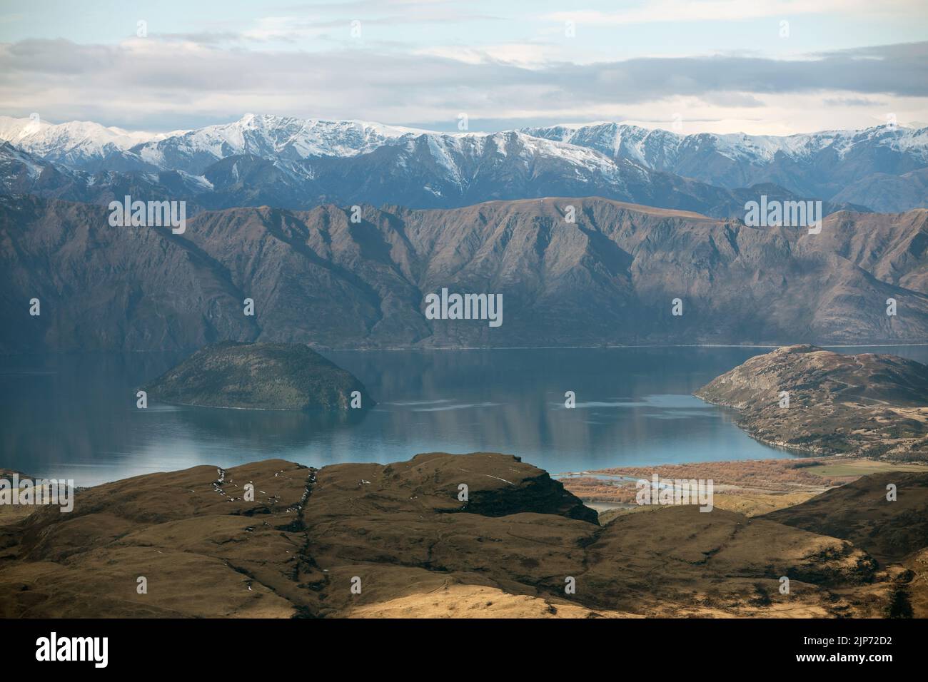 Area di Wanaka, Isola del Sud Nuova Zelanda Foto Stock