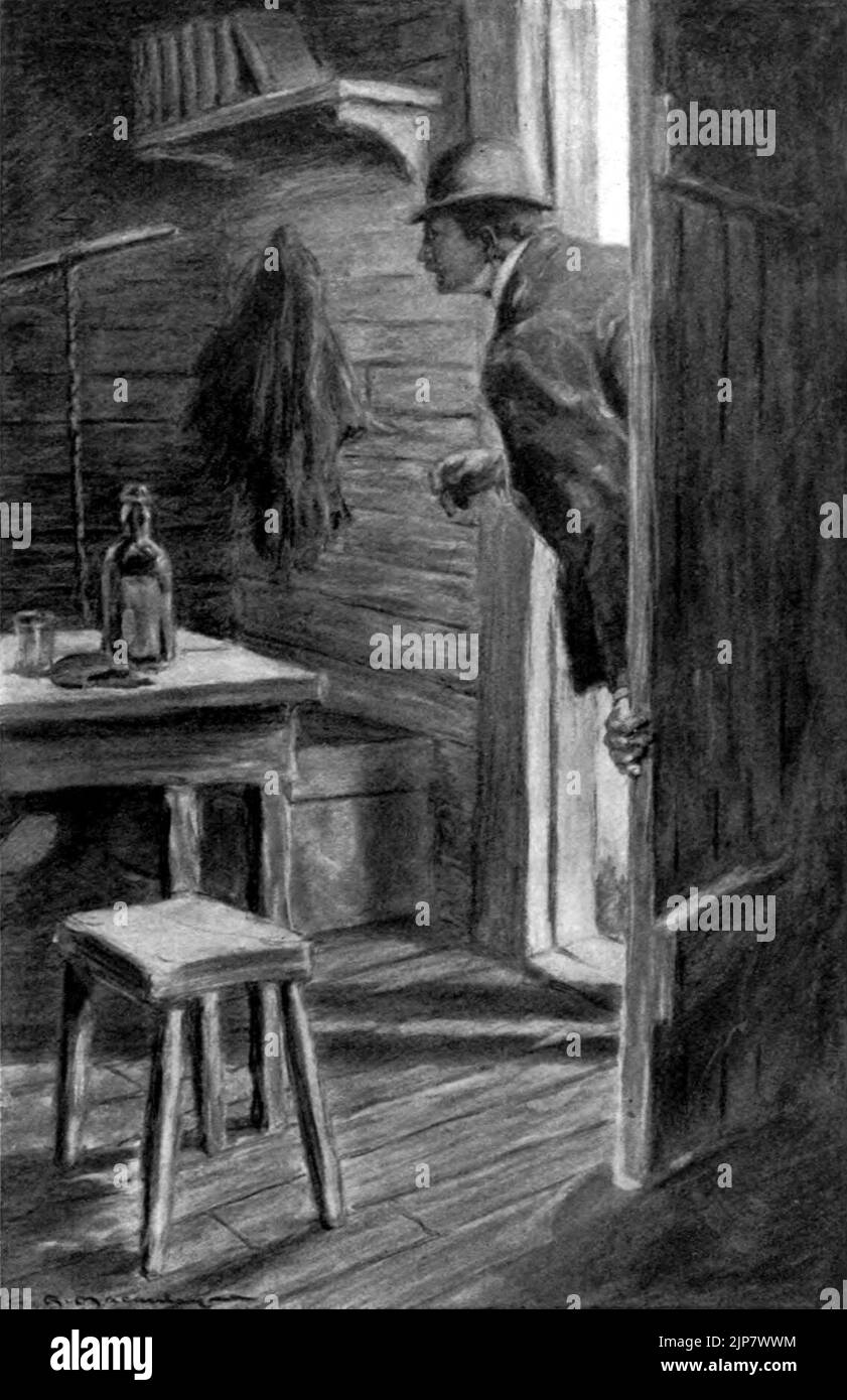 Il ritorno di Sherlock Holmes 1905 - ho AVUTO UNA SCOSSA QUANDO HO MESSO LA TESTA IN QUELLA PICCOLA CASA Foto Stock