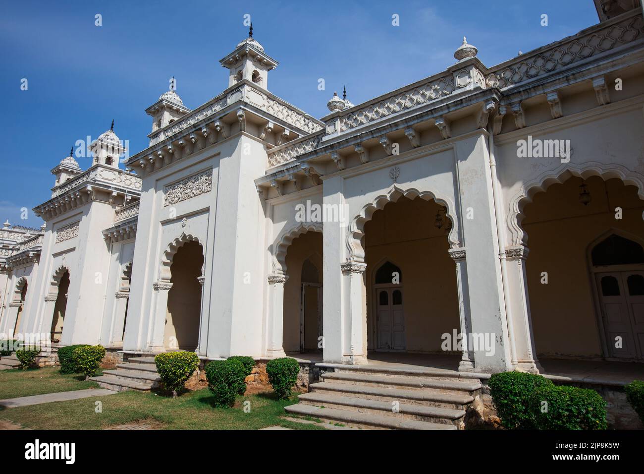 Palazzo di Chowmahalla, Palazzo di Chowmahallat, Palazzo di Nizam, Hyderabad, Andhra Pradesh, Telangana, India Foto Stock