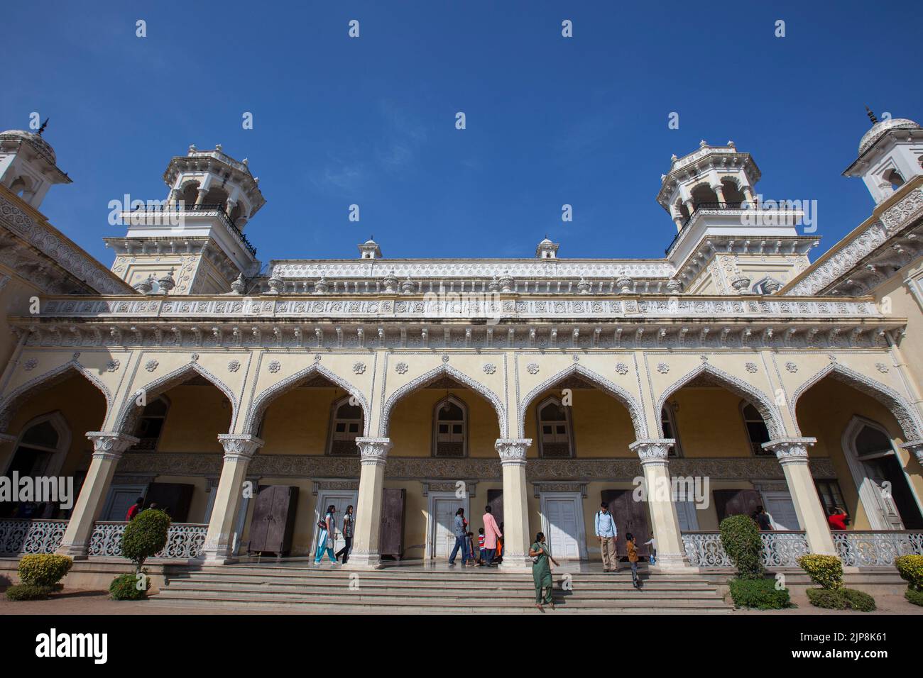 Palazzo di Chowmahalla, Palazzo di Chowmahallat, Palazzo di Nizam, Hyderabad, Andhra Pradesh, Telangana, India Foto Stock