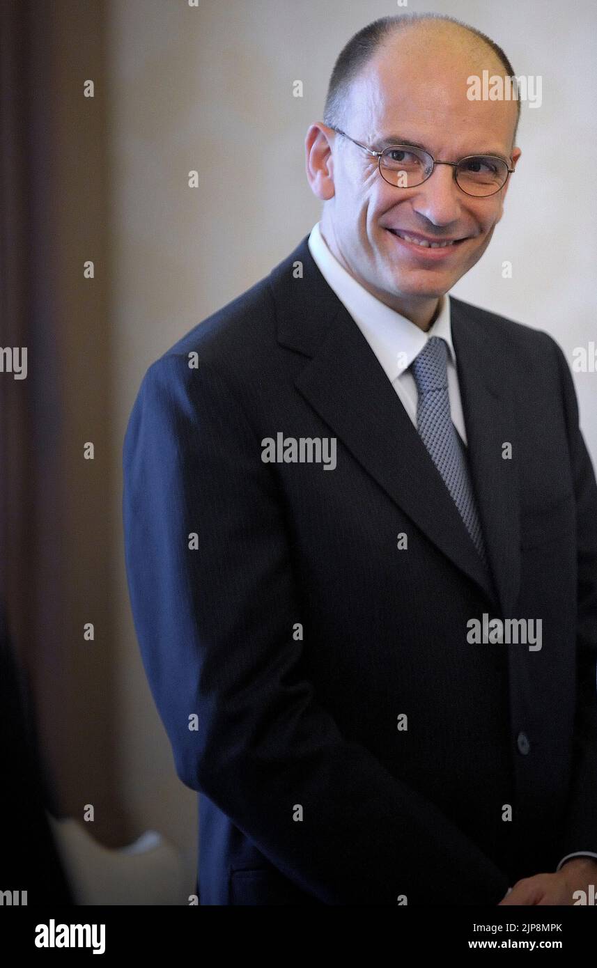 Roma, Italia. 16th ago, 2022. Enrico letta segretario del Partito democratico Italiano, agosto 2022 Credit: dpa/Alamy Live News Foto Stock