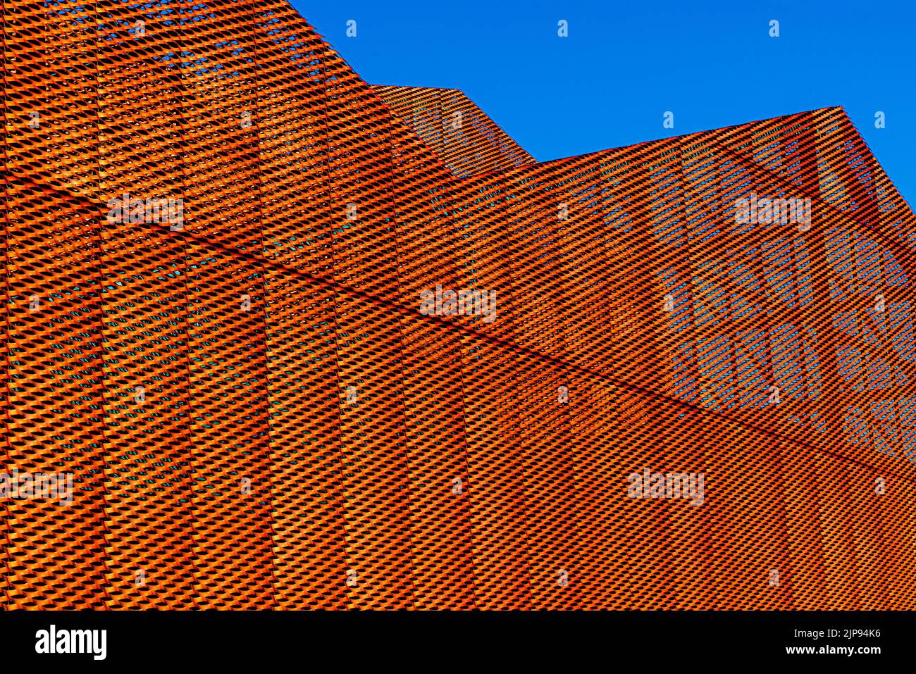 Forum Jean-Marie Zoelle, Forum culturale e sportivo, Saint-Louis, area metropolitana di Basilea, Alsazia, Francia. Foto Stock