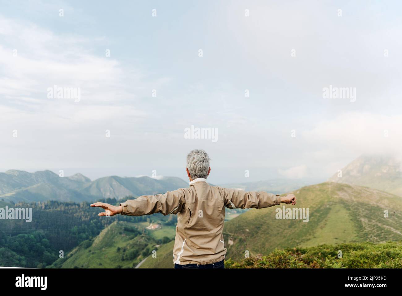 libertà, larghezza, escursione, anziano attivo, libertà, larghezze, escursioni, anziani attivi, anziani, misura, vecchio Foto Stock
