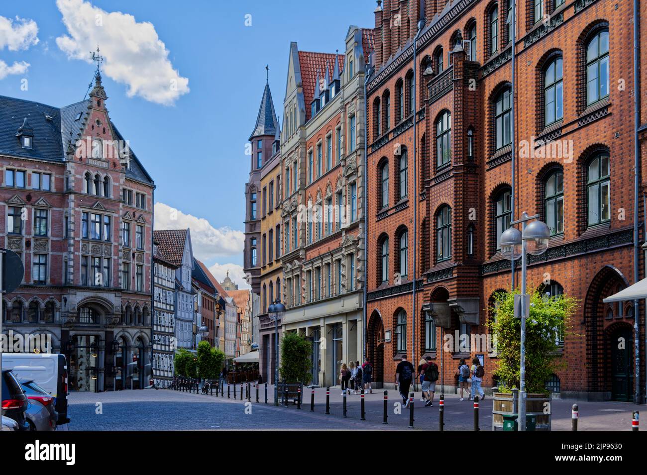 Mercato quadrato di Hannover (Hannover) in Germania Europa Foto Stock