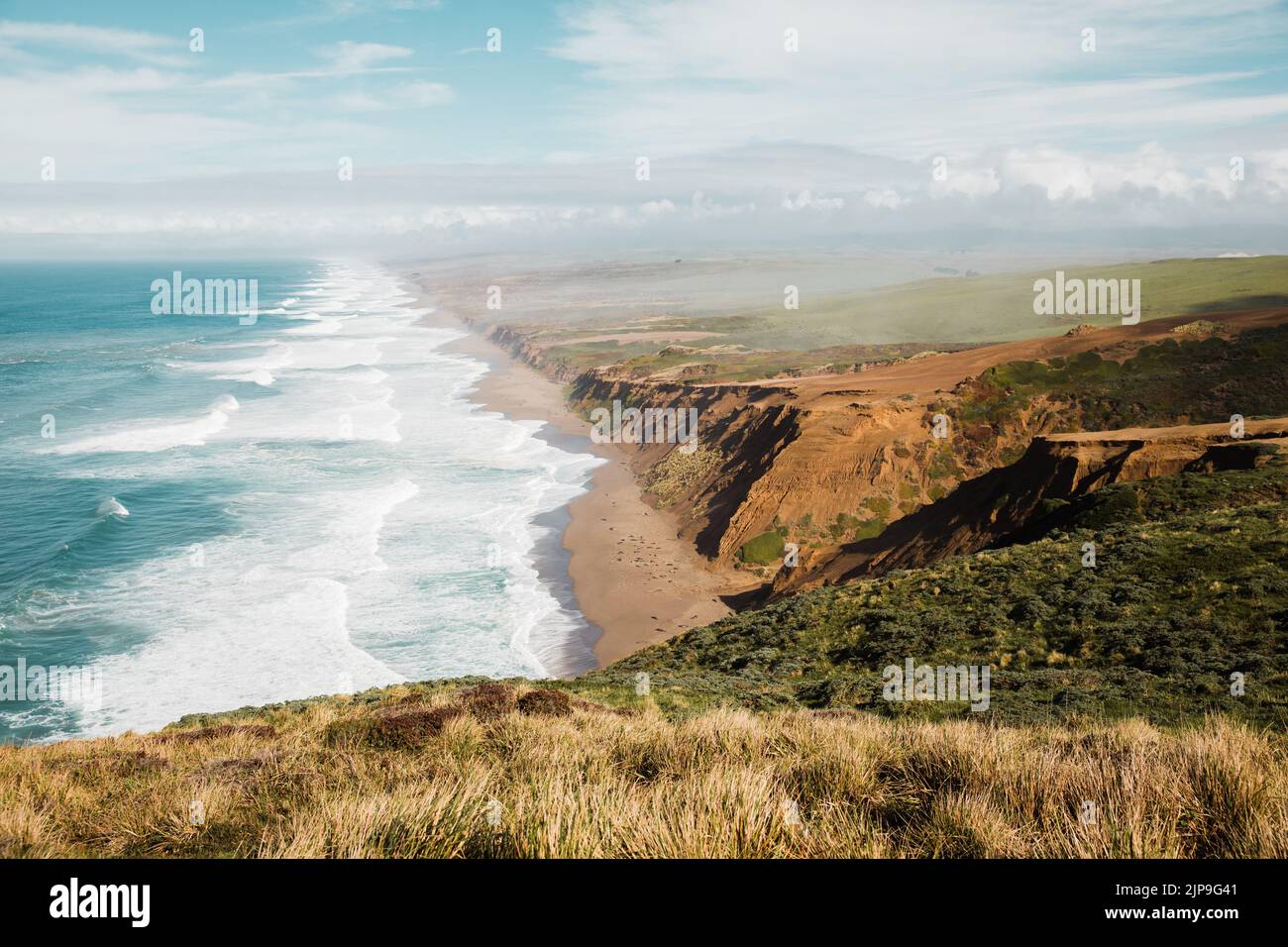 california, costa, punto reyes nazionale litorale, californie, litorali, punto reyes nazionale litorale Foto Stock