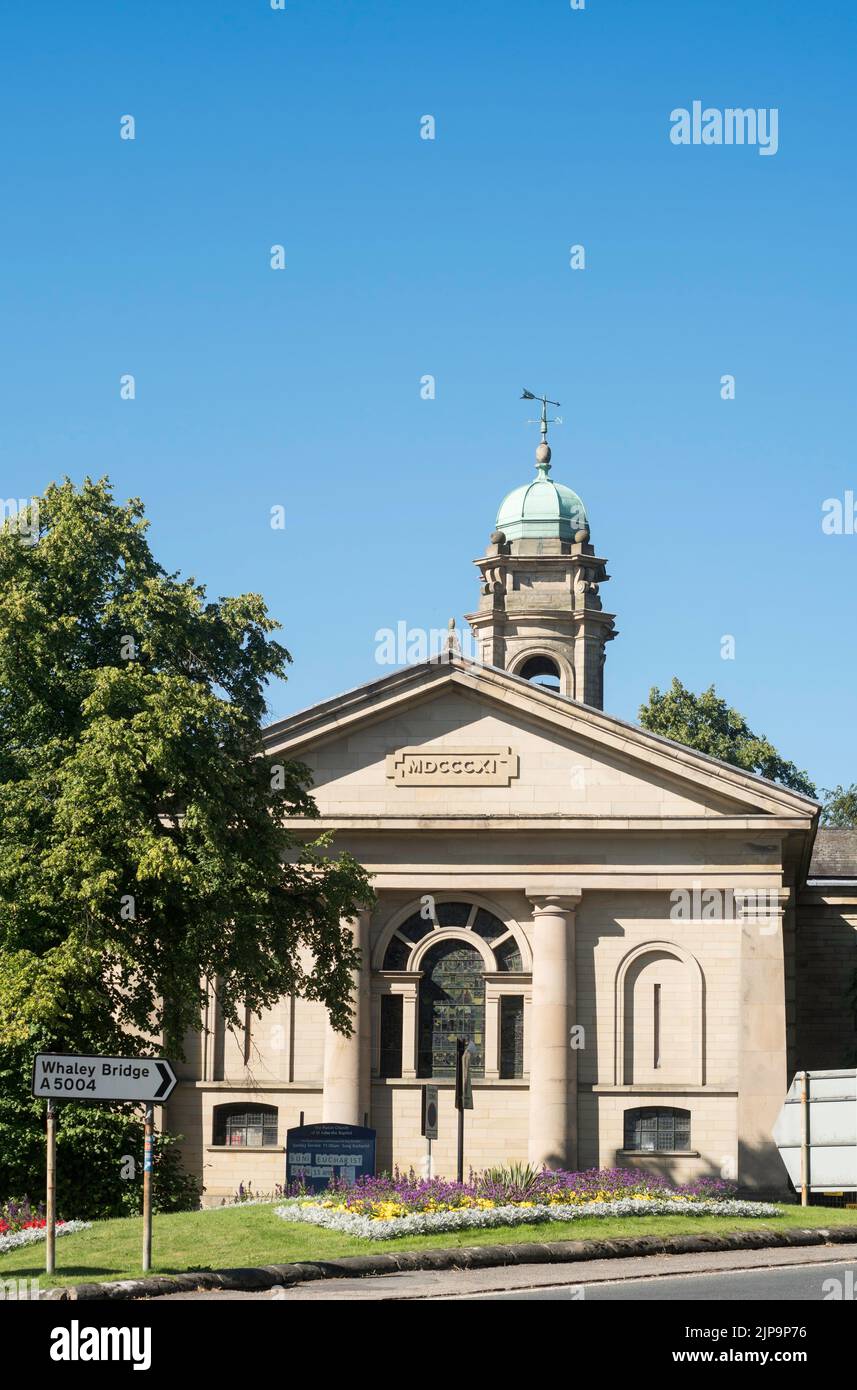 Chiesa di San Giovanni Battista a Buxton, Derbyshire, Inghilterra, Regno Unito Foto Stock