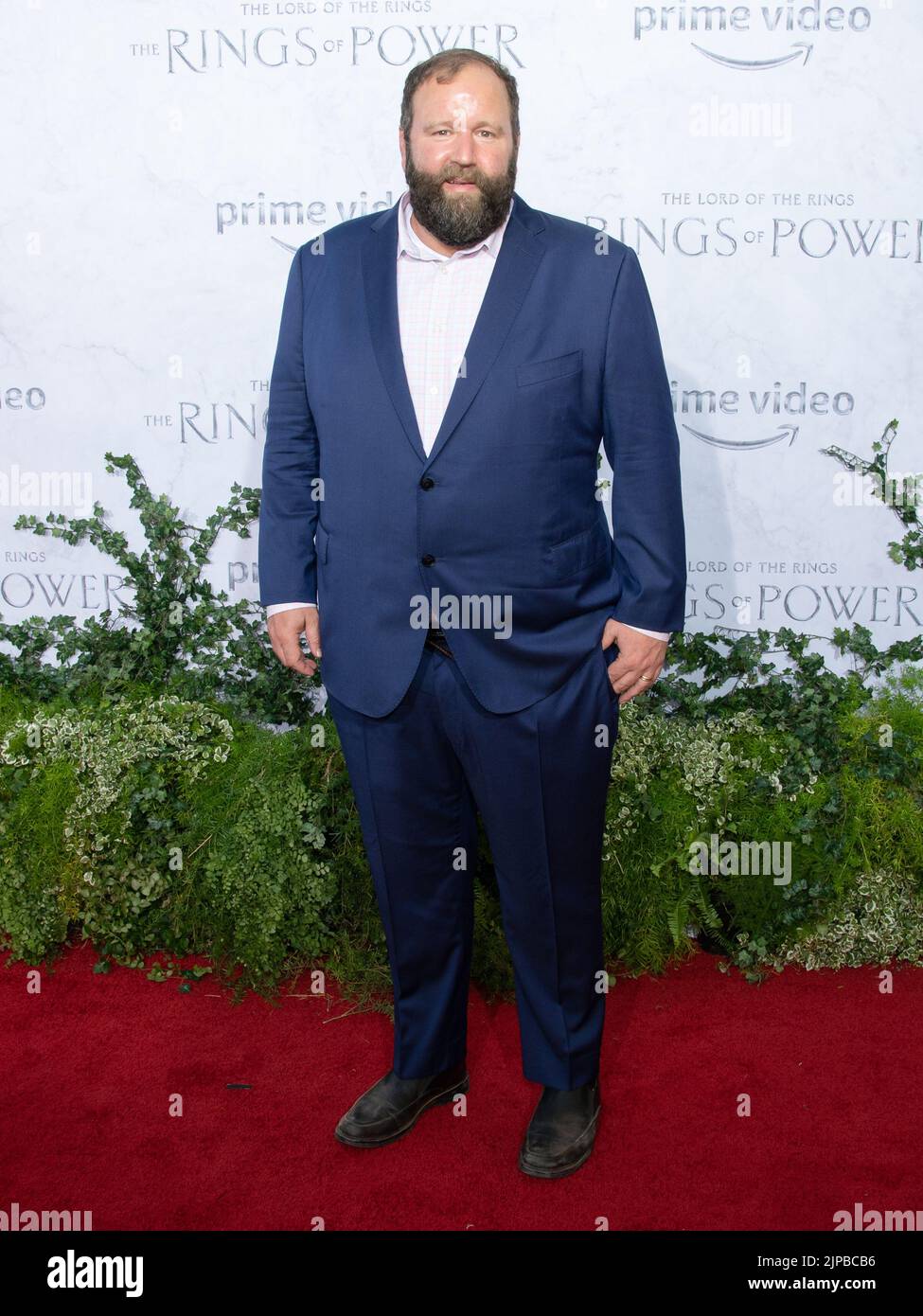 15 agosto 2022 - Los Angeles, California - Will Graham. Los Angeles Premiere di "The Lord of the Rings: The Rings of Power" di Amazon prime Video Foto Stock