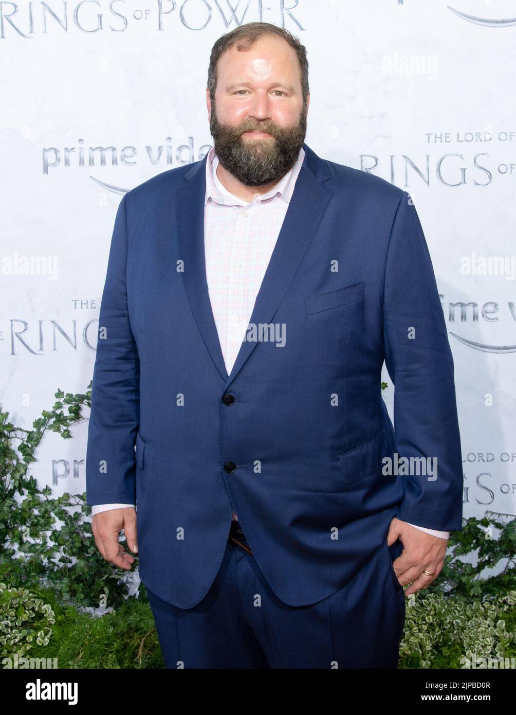 15 agosto 2022 - Los Angeles, California - Will Graham. Los Angeles Premiere di "The Lord of the Rings: The Rings of Power" di Amazon prime Video Foto Stock